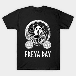 Freya Day Friday Nordic Mythology T-Shirt