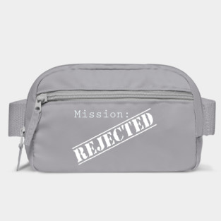 Mission: Rejected Title Splash (White) Bag
