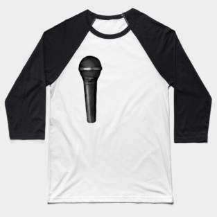 Microphone Baseball T-Shirt