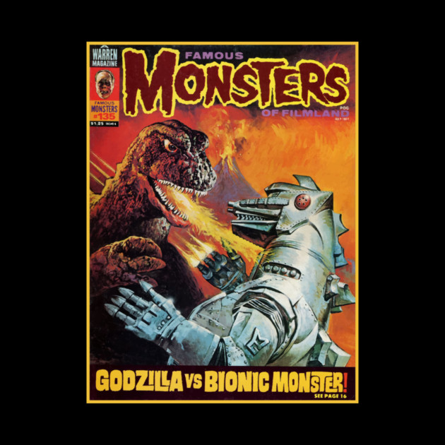 Famous Monsters Godzilla by HeadstoneCity