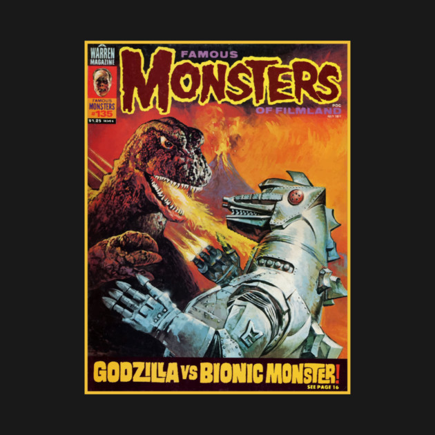 Famous Monsters Godzilla by HeadstoneCity
