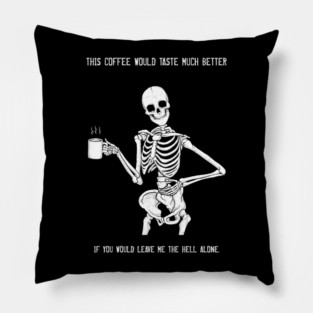 A Splash of Silence Pillow