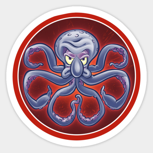 SquidHydra Magnet by majanation