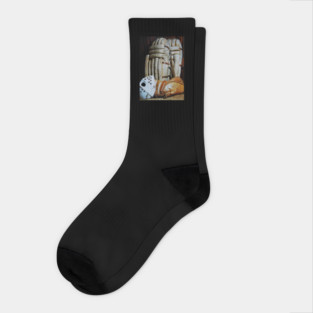 Vintage Hockey Goalie Equipment Socks