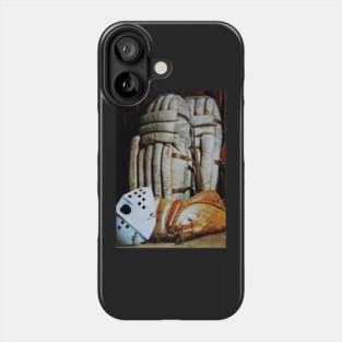 Vintage Hockey Goalie Equipment Phone Case