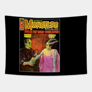 Famous Monsters Frankenstein Tapestry