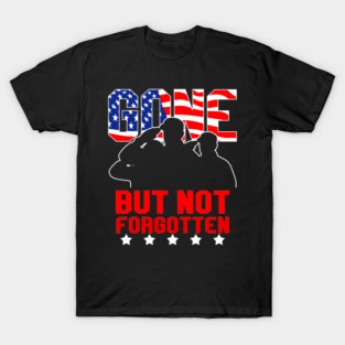 Memorial Day Veteran Day Tribute To Fallen Soldiers T-Shirt