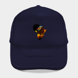 Africa Map, African Woman, Safari Love Africa Hat