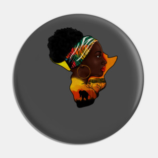 Africa Map, African Woman, Safari Love Africa Pin