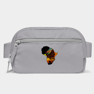Africa Map, African Woman, Safari Love Africa Bag