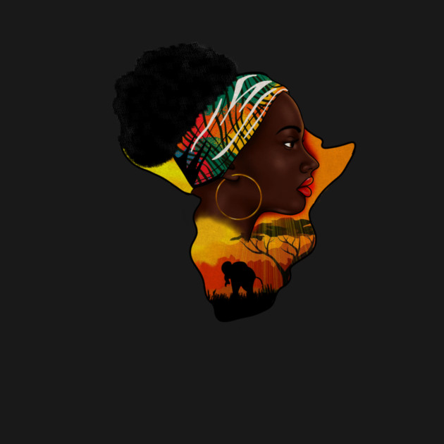 Africa Map, African Woman, Safari Love Africa by logiamerch