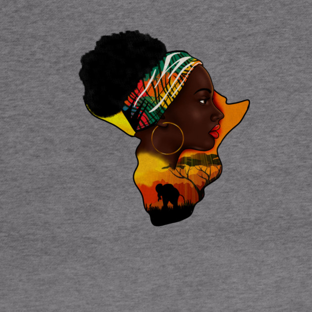 Africa Map, African Woman, Safari Love Africa by logiamerch