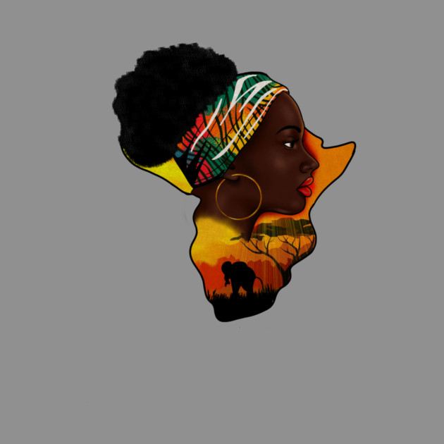 Africa Map, African Woman, Safari Love Africa by logiamerch