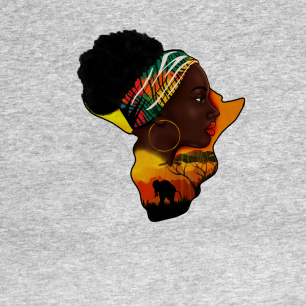 Africa Map, African Woman, Safari Love Africa by logiamerch