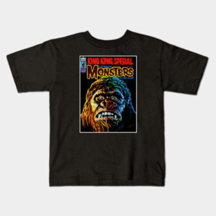 Famous Monsters King Kong Kids T-Shirt