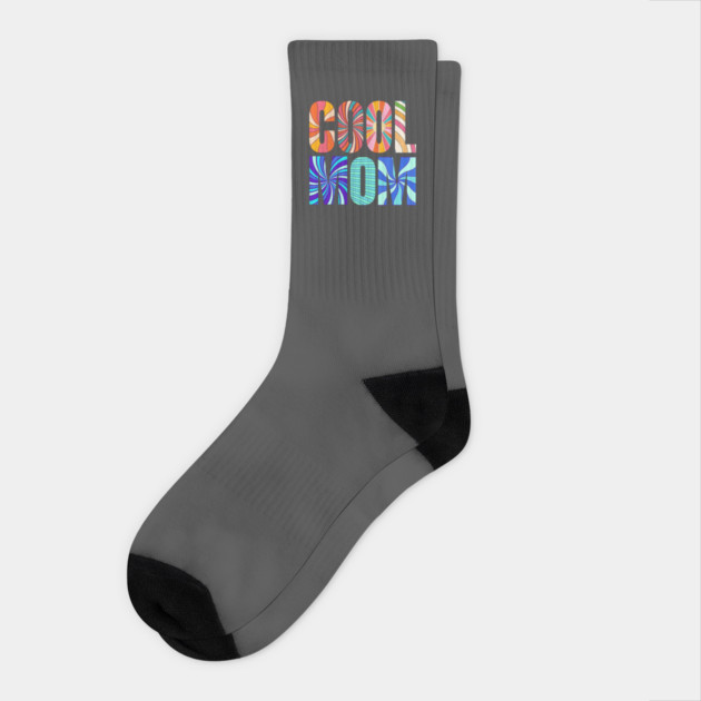 Cool Mom Groovy Mom Socks by Luxinda