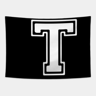 Letter T Tapestry