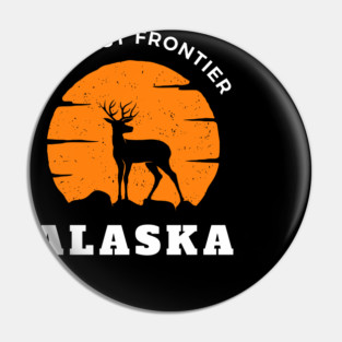 Alaska The Last Frontier Alaska Home State Pin