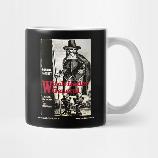 WITCH-FINDER GENERAL by Ronald Bassett –– Mug & Travel Mug by Rot In Hell Club