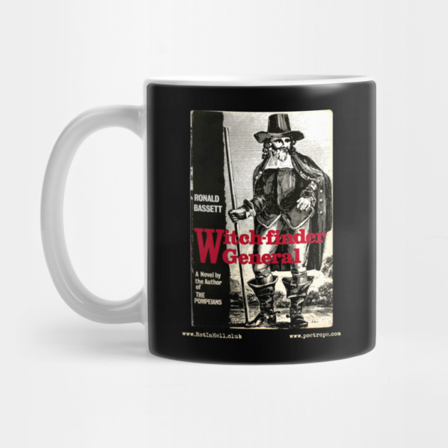WITCH-FINDER GENERAL by Ronald Bassett –– Mug & Travel Mug by Rot In Hell Club
