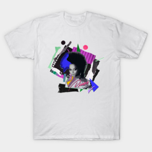 DIANA ROSS 80S RETRO STYLE T-Shirt
