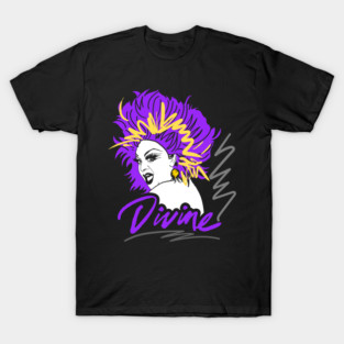 DIVINE 80S RETRO STYLE T-Shirt