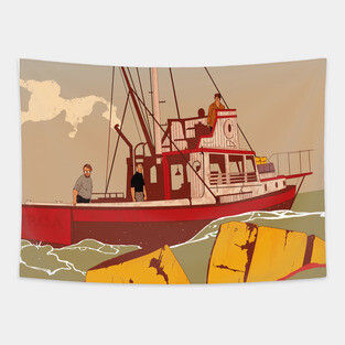 Jaws Tapestry