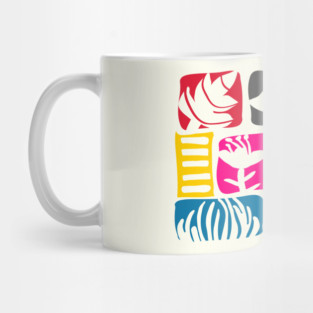 Midcentury Modern Boho Jesus Loves You Mug