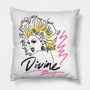 DIVINE 80S RETRO STYLE Pillow