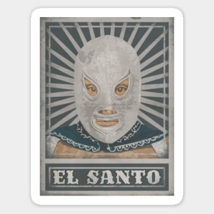 El Santo Poster Sticker