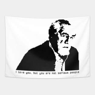 Logan Pixel 01 Tapestry