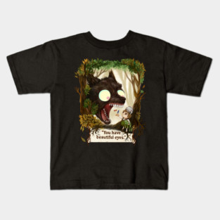 You Have Beautiful Eyes - Over The Garden Wall fan art Kids T-Shirt