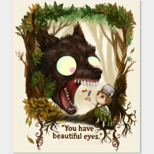 You Have Beautiful Eyes - Over The Garden Wall fan art Posters and Art