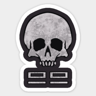 Skull Bad Batch Logo Sticker