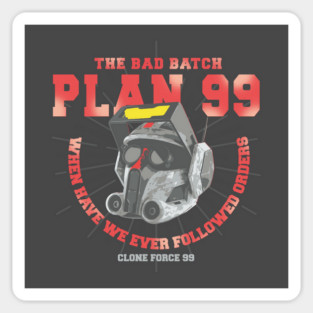 Plan 99 Sticker