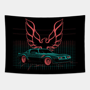 80s Firebird Tapestry
