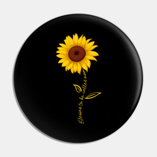 Blessed To Be Called Mom Sunflower Mothers Day Pin