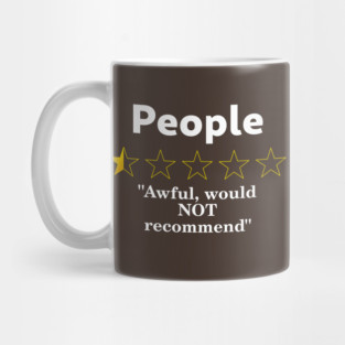 People Review, Half a Star, Awful Mug
