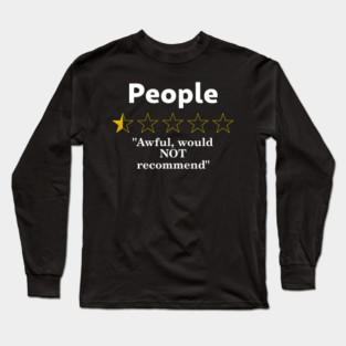 People Review, Half a Star, Awful Long Sleeve T-Shirt