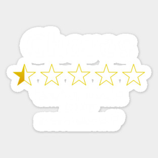 Chores Review, Half a Star, Awful Sticker