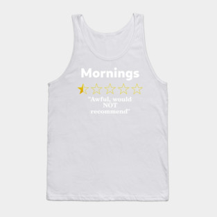 Mornings Review, Half a Star, Awful Tank Top