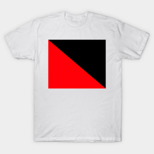 Anarcho-Syndicalism Flag - Plain and Simple T-Shirt