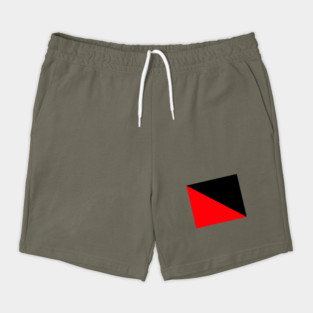 Anarcho-Syndicalism Flag - Plain and Simple Shorts