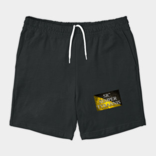 Sic Semper Tyrannis - Anarcho Capitalism Flag Shorts