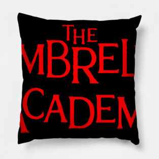 Umbrella Academy Red Pillow