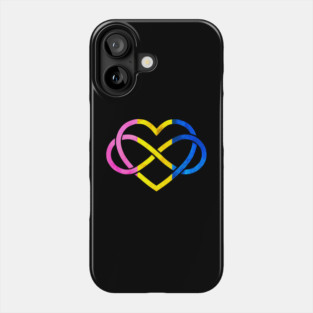 Polyamory Heart - Pansexual Pride Phone Case