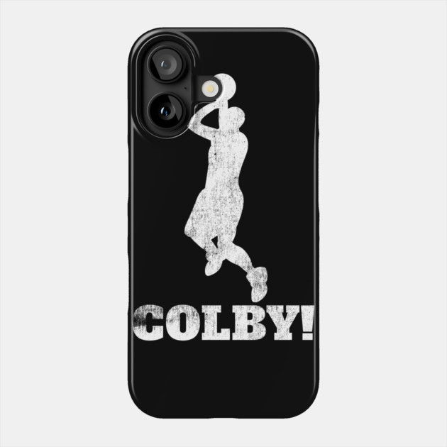 Colby Basketball Shot Phone Case by belownormal
