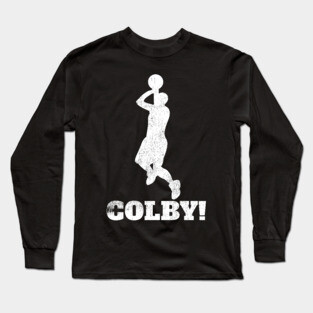 Colby Basketball Shot Long Sleeve T-Shirt