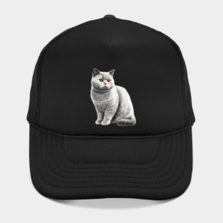 British Shorthair Cat, Love British Shorthair Cats Hat