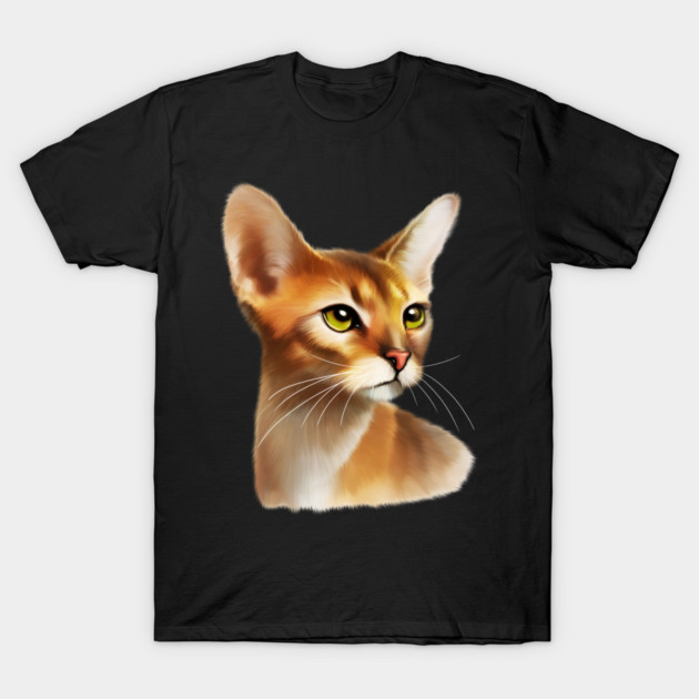 Abyssinian cat, Cat Lover T-Shirt by logiamerch